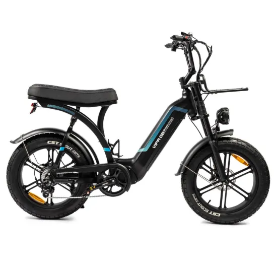 OUXI Q8 | Zwart | 250W | Elektrische Fatbike