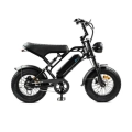 V20 Pro Mini Fatbike | Zwart | 250 Watt High Speed Motor