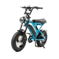 V20 Pro Mini Fatbike | Blauw | 250 Watt High Speed Motor