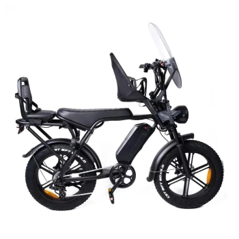 Product Fatbike met kinderzitje | OUXI V8.4 | 2025 | Elektrische fatbike | 250W Afbeelding